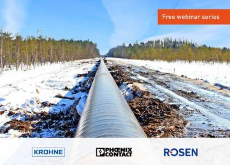 Free webinar series on Pipeline Management Solutions by PHOENIX CONTACT, ROSEN and KROHNE